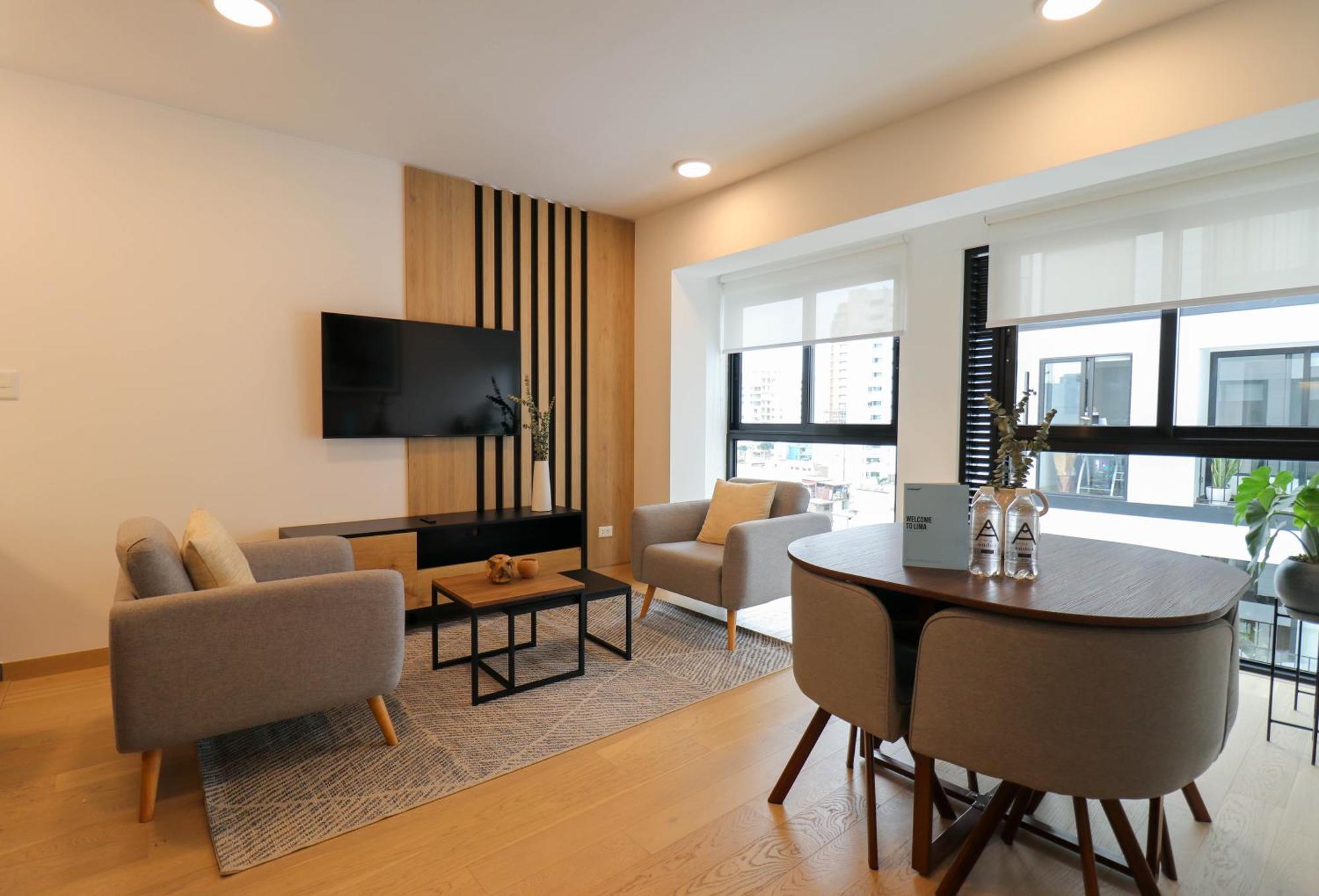 Splendid 1Br Duplex In Miraflores Lima Exteriör bild